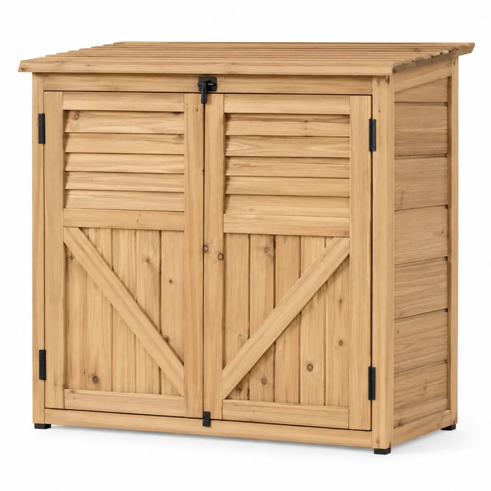 Armadietto da Esterno in Legno di Pino